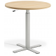 Boost Gas Lift Single Leg Table for Round Tops